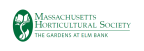 Logo for "MASSACHUSETTS HORTICULTURAL SOCIETY"