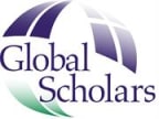 Logo for "GLOBAL SCHOLARS"