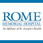 Logo for "ROME MEMORIAL HOSPITAL"