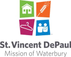 Logo for "St Vincent DePaul Mission of Waterbury"
