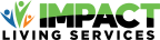 Logo for "IMPACT LIVING SERVICES"