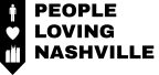 Logo for "PEOPLE LOVING NASHVILLE"