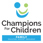 Logo for "CHAMPIONS FOR CHILDREN INC"