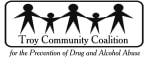 Logo for "TROY COMMUNITY COALITION FOR THE PREVENTION OF DRUG & ALCOHOL ABUSE"