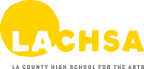 Logo for "LOS ANGELES COUNTY HIGH SCHOOL FOR THE ARTS FOUNDATION"