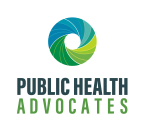Logo for "PUBLIC HEALTH ADVOCATES"