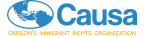 Logo for "CAUSA OF OREGON"