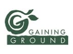 Logo for "GAINING GROUND INC"