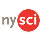 Logo for "NEW YORK HALL OF SCIENCE"