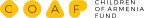 Logo for "CHILDREN OF ARMENIA FUND INC DBA CHILDREN OF ARMENIA FUND COAF"