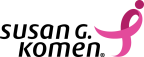 Logo for "The Susan G Komen Breast Cancer Foundation Inc"