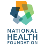 Logo for "NATIONAL HEALTH FOUNDATION"