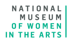 Logo for "THE NATIONAL MUSEUM OF WOMEN IN THE ARTS"