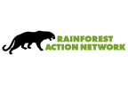 Logo for "Rainforest Action Network"