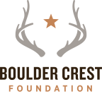 Logo for "BOULDER CREST FOUNDATION"
