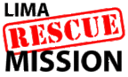 Logo for "LIMA RESCUE MISSION"