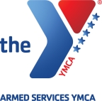Logo for "ARMED SERVICES YMCA OF THE USA"