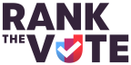 Logo for "RANK THE VOTE INC"