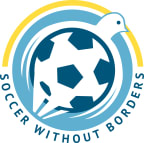 Logo for "SOCCER WITHOUT BORDERS"