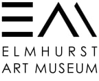 Logo for "ELMHURST ART MUSEUM"