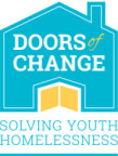 Logo for "Doors of Change"