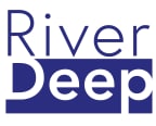 Logo for "RIVER DEEP FOUNDATION"