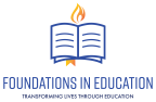 Logo for "Foundations in Education Inc"