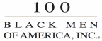 Logo for "100 BLACK MEN OF AMERICA INC"