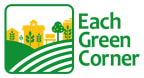 Logo for "EACH GREEN CORNER"