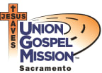 Logo for "UNION GOSPEL MISSION"