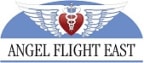 Logo for "ANGEL FLIGHT EAST"
