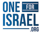 Logo for "One For Israel"