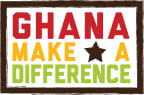 Logo for "Ghana Make a Difference"