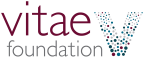Logo for "VITAE FOUNDATION"