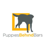 Logo for "PUPPIES BEHIND BARS INC"