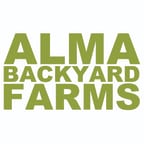 Logo for "ALMA BACKYARD FARM"