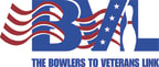 Logo for "THE BOWLERS TO VETERANS LINK"