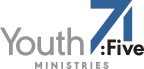 Logo for "YOUTH 71FIVE MINISTRIES"