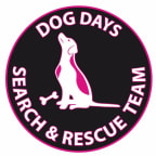 Logo for "DOG DAYS SEARCH & RESCUE"