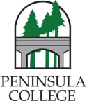 Logo for "PENINSULA COLLEGE FOUNDATION"