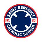Logo for "ST BENEDICT CATHOLIC SCHOOL"