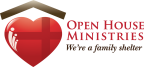 Logo for "OPEN HOUSE MINISTRIES"
