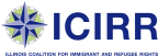 Logo for "ILLINOIS COALITION FOR IMMIGRANT AND REFUGEE RIGHTS"