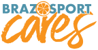 Logo for "BRAZOSPORT CARES"