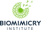 Logo for "THE BIOMIMICRY INSTITUTE"