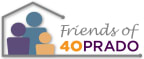Logo for "FRIENDS OF 40PRADO"