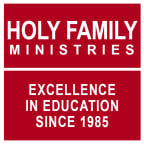 Logo for "HOLY FAMILY MINISTRIES"