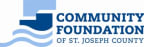 Logo for "COMMUNITY FOUNDATION OF ST JOSEPH COUNTY INC"