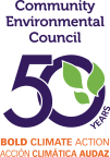 Logo for "COMMUNITY ENVIRONMENTAL COUNCIL"