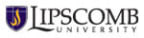 Logo for "LIPSCOMB UNIVERSITY"